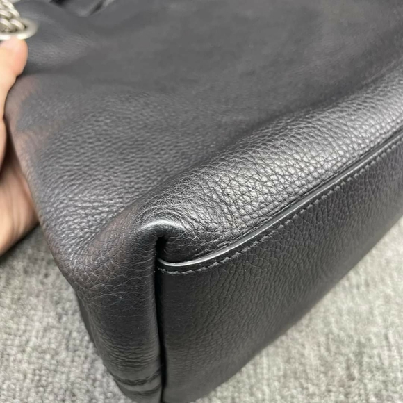 100% Authentic Gucci GG Soho on Chain Medium Shoulder Bag - Picture 7 of 16